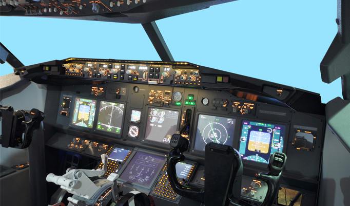 Gutschein für einen Simulationsflug im Flugsimulator Boeing 737 in Mannheim
