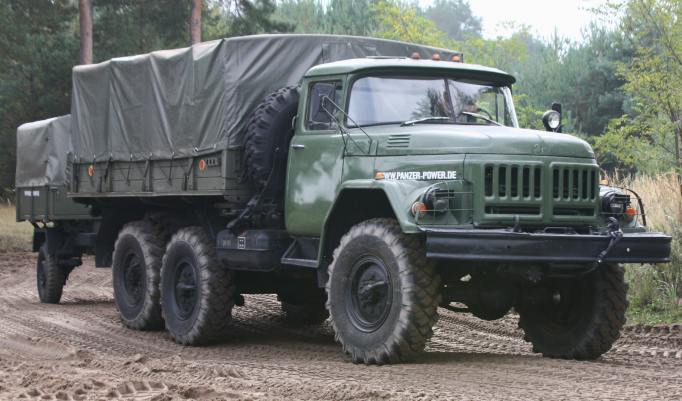 Militär Truck Trial in Mahlwinkel