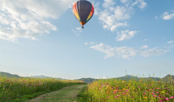 Heißluftballonfahrt in Mittenwalde