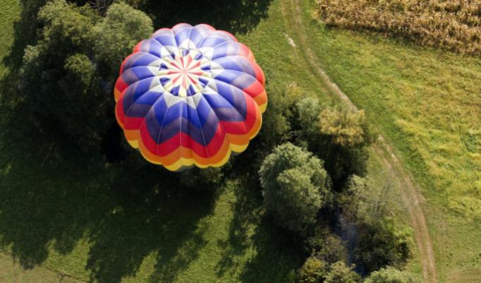 Gutschein zum Heißluftballon fliegen