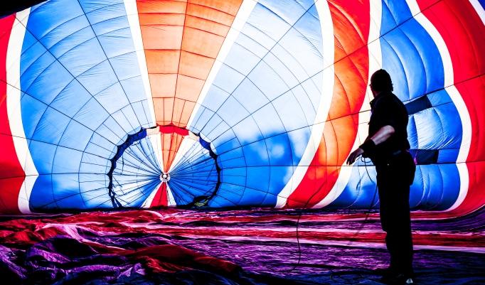 Heißluftballonfahrt in Kotzen