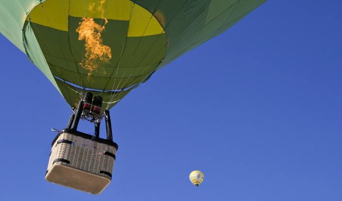Fahrt für Zwei im Heißluftballon in Zittau