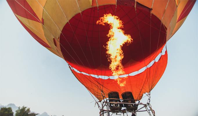 Heißluftballonfahrt in Pritzwalk