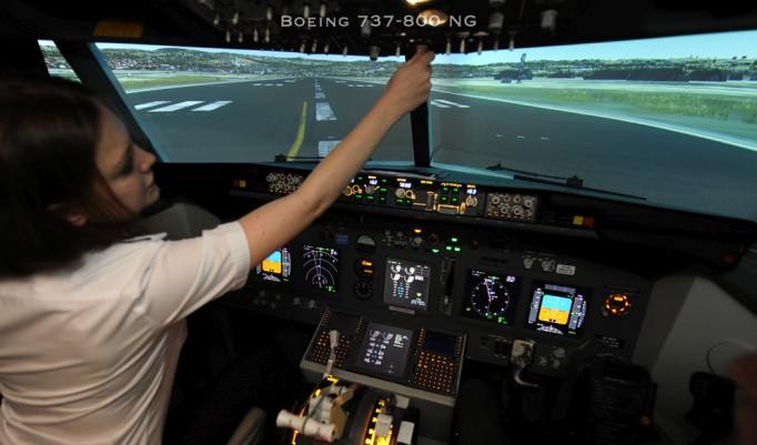 Geschenk für Männer Flugsimulator Boeing 737 in Wien