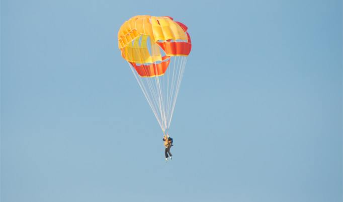 Fallschirm Tandemsprung aus 6km Höhe
