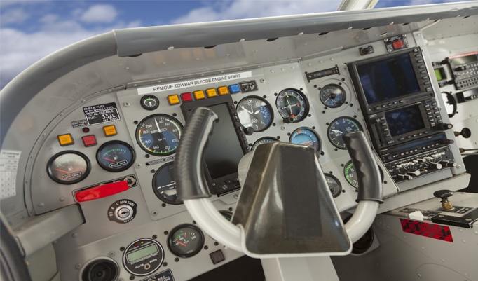 Steuervorrichtung Flugsimulator Cockpit