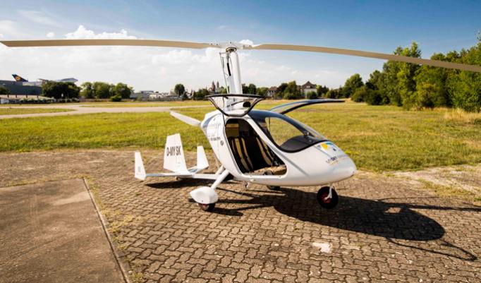 Gyrocopter selber fliegen in Speyer