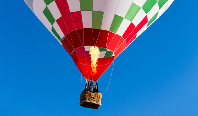 Heißluftballonfahrt in Bietigheim-Bissingen