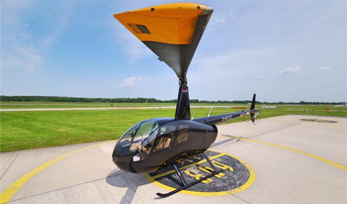 Hubschrauber fliegen in Hannover