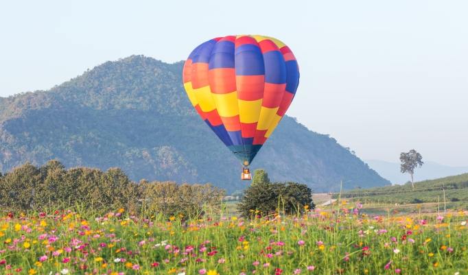 Gutschein für Heißluftballonfahrt in Fürth