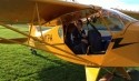Ultraleichtflugzeug am Boden