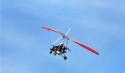 Trike Rundflug unter blauem Himmel Trike fliegen in Hellwege bei Bremen - 60 Minuten